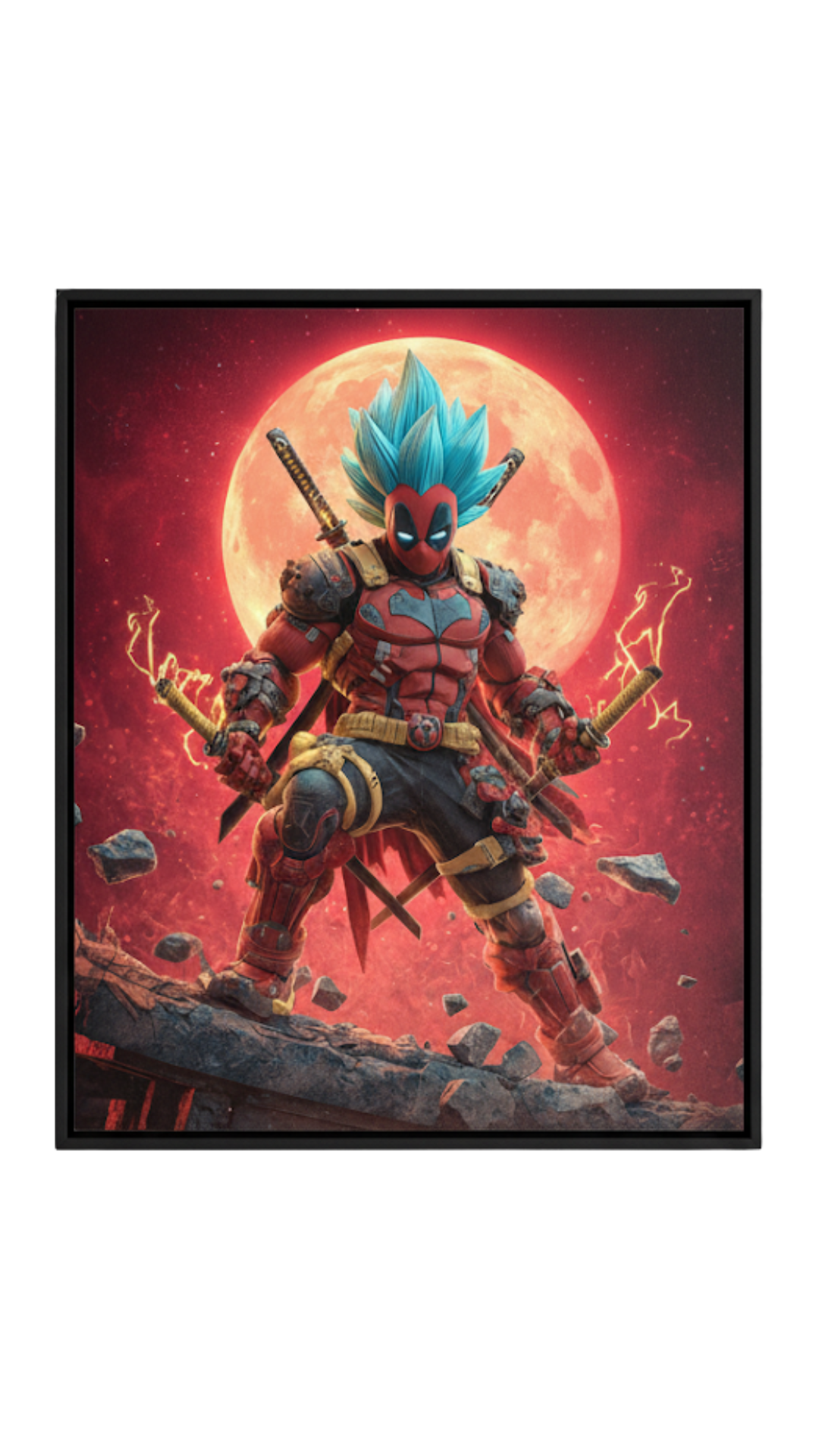 Goku + Batman + Deadpool = GokuBatPool